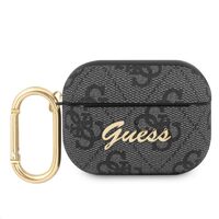 Husa Airpods Pro Guess 4G Script Logo Gri