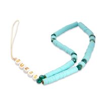 Snur / Pandantiv telefon Guess Heishi Beads Albastru
