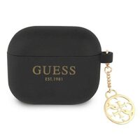 Airpods 3 Case Guess Silicone 4G Charms Black