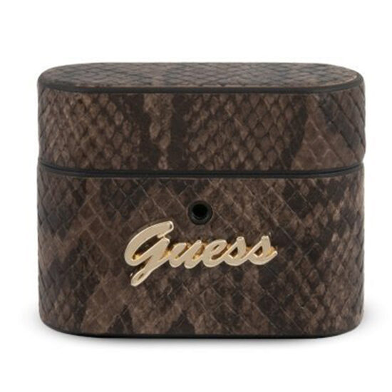 Case Airpods Pro Guess Python Collection Brown