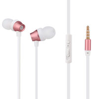 Casti Stereo 3.5 mm Woozik Precise Bass B950 Rose Gold