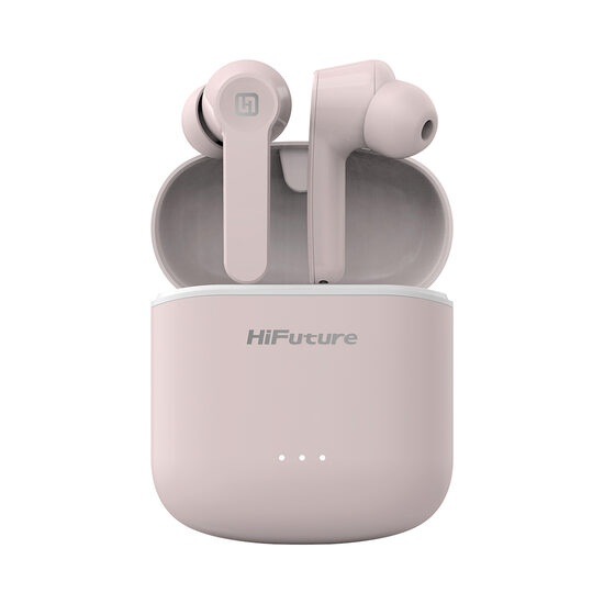 Casti True Wireless Bluetooth HiFuture FlyBuds Pink