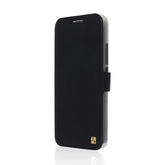 Husa Huawei Ascend Y6 Just Must Book Slim Negru (silicon in interior)