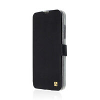 Husa Microsoft Lumia 550 Just Must Book Slim Negru (silicon in interior)