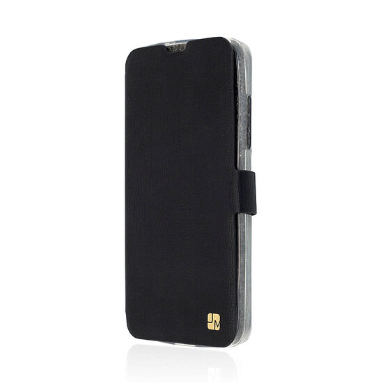 Husa Microsoft Lumia 550 Just Must Book Slim Negru (silicon in interior)