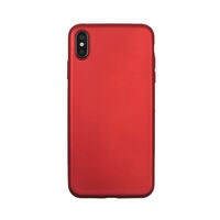 Husa iPhone XS / X Just Must Silicon Lanker Red