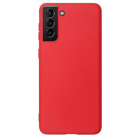 Husa Samsung Galaxy S21 Just Must Silicon Candy Red