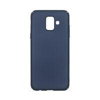 Carcasa Samsung Galaxy A6 (2018) Just Must Uvo Navy (material fin la atingere, slim fit)