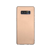 Carcasa Samsung Galaxy Note 8 Just Must Uvo Gold (material fin la atingere, slim fit)