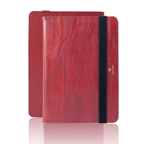 Husa Tableta 7" - 8" Just Must Flip Vintage Universala Red