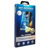 Folie Huawei Honor V40 5G Large Arc Curbata Full Coverage 3D Black (9H,antimicrobian)