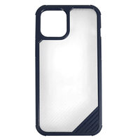 Carcasa iPhone 12 Pro Max Lemontti Carbon Tung Navy