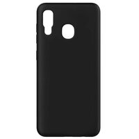 Husa Samsung Galaxy A20e Lemontti Liquid Silicon Black