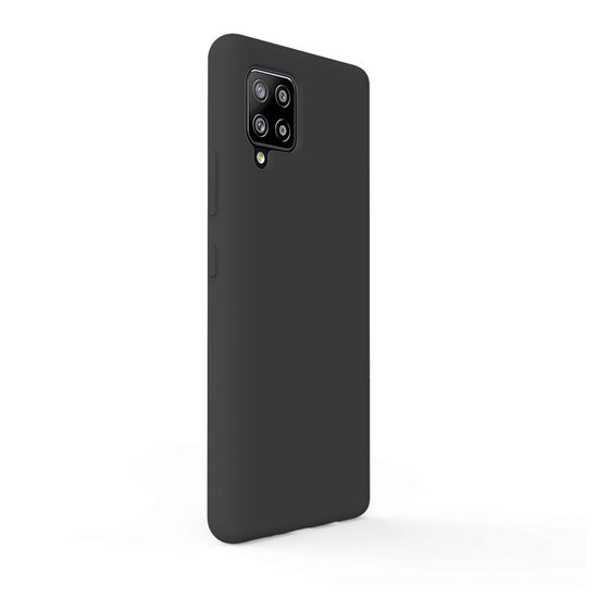 Husa Samsung Galaxy A42 5G Lemontti Liquid Silicon Black
