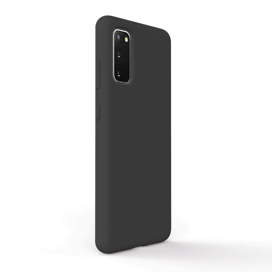 Case Samsung Galaxy S20 Lemontti Liquid Silicon Black