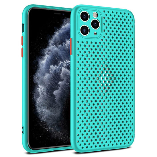 iPhone 11 Pro case Lemontti Bubble Turquoise