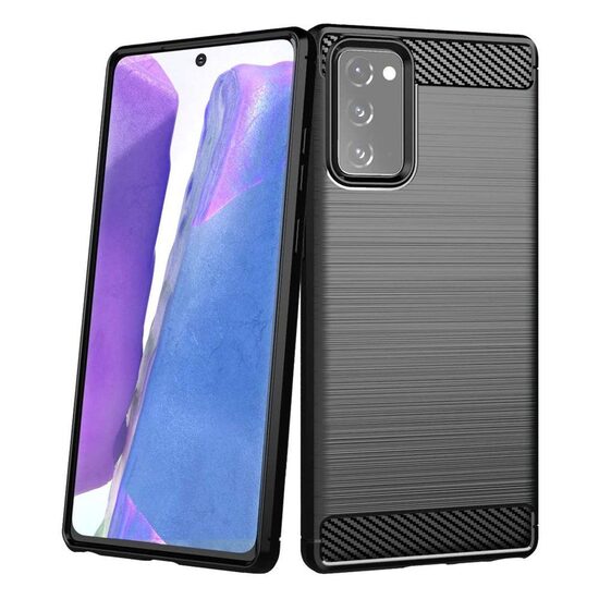 Husa Samsung Galaxy Note 20 Lemontti Carbon Negru
