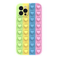 Husa iPhone 13 Pro Max Lemontti Heart Pop it Multicolor 4