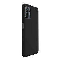 Husa Xiaomi Redmi Note 10 5G Lemontti Liquid Silicon Black