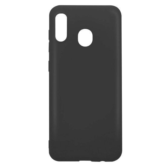 Husa Samsung Galaxy A20 / A30 Lemontti Silicon Silky Negru