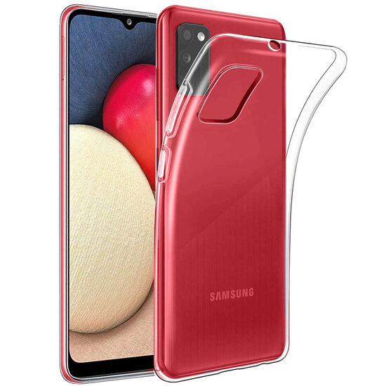 Case Samsung Galaxy A02s Lemontti Silicon Transparent