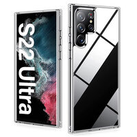 Husa Samsung Galaxy S22 Ultra Lemontti Silicon Transparent