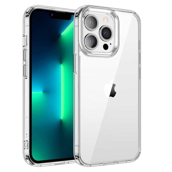 iPhone 14 Pro Case Lemontti Silicone Transparent