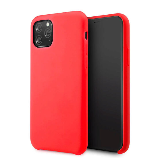 iPhone 11 Pro Case Lemontti Silicone Lite Red