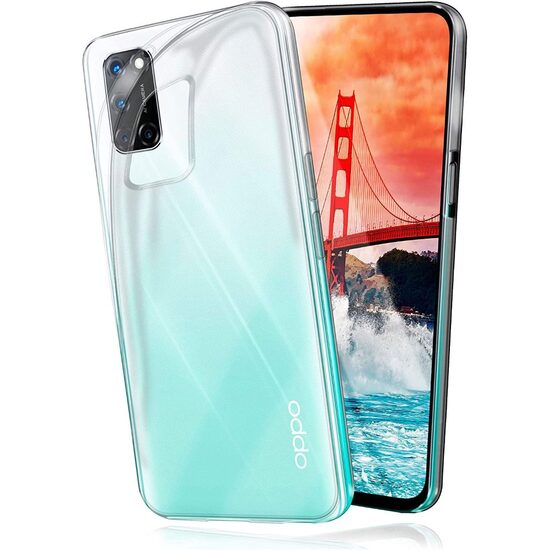 Husa Oppo A54 5G Lemontti Silicon Transparent