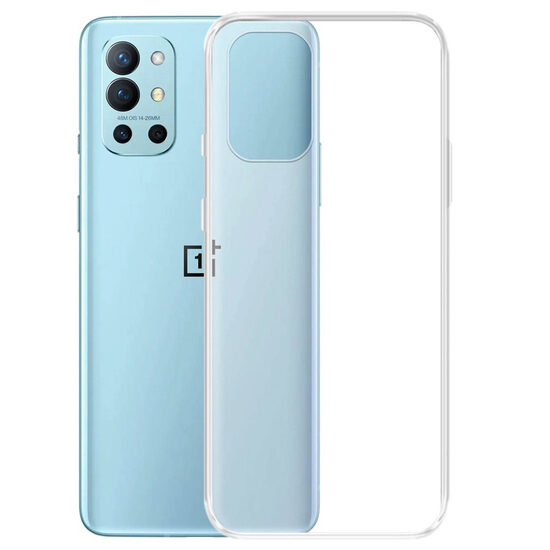 Husa OnePlus 9R Lemontti Silicon Transparent