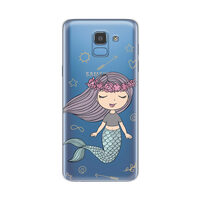 Husa Samsung Galaxy J6 (2018) Lemontti Silicon Art Little Mermaid