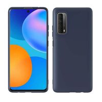 Husa Huawei P Smart 2021 Lemontti Silicon Silky Bleumarin