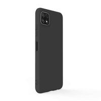 Husa Samsung Galaxy A22 5G Lemontti Silicon Soft Slim Black