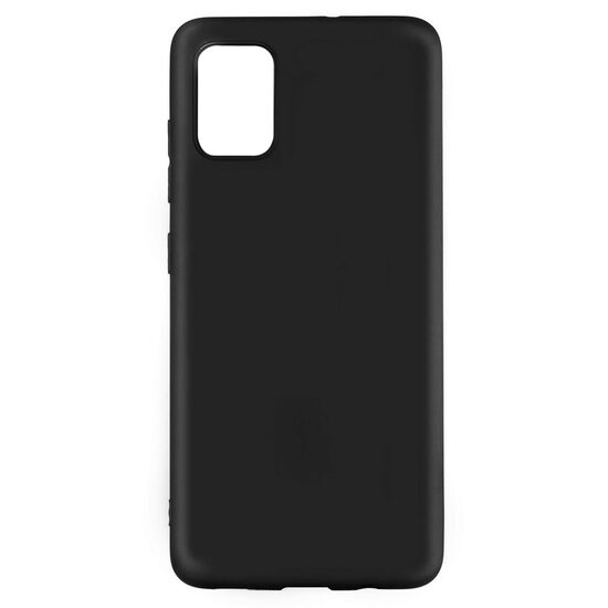 Case Samsung Galaxy A51 4G Lemontti Silicon Silky Black
