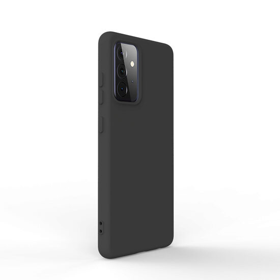 Case Samsung Galaxy A72 4G / A72 5G Lemontti Silicon Soft Slim Black