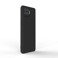Case Oppo Reno4 Lite Lemontti Silicon Soft Slim Black