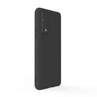 Husa Huawei P Smart 2021 Lemontti Silicon Soft Slim Black