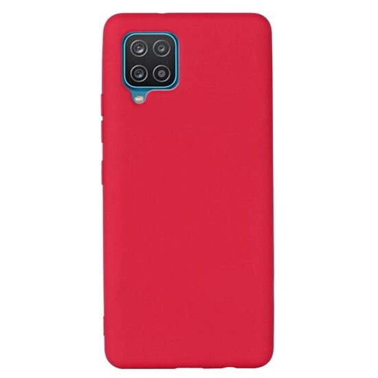 Husa Samsung Galaxy A22 4G Lemontti Silicon Silky Rosu