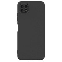 Husa Samsung Galaxy A22 5G Lemontti Silicon Silky Negru