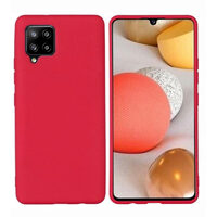 Husa Samsung Galaxy A42 5G Lemontti Silicon Silky Rosu