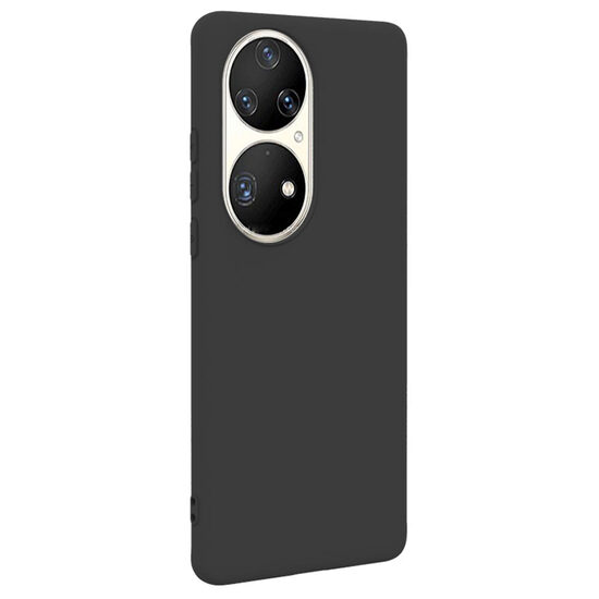 Husa Huawei P50 Pro Lemontti Silicon Silky Negru