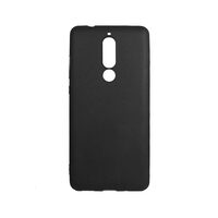 Husa Nokia 5.1 (Nokia 5 2018) Lemontti Silicon Silky Negru