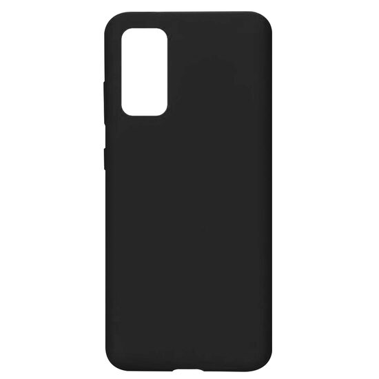 Samsung Galaxy S20 Plus Case Lemontti Silicon Silky Black