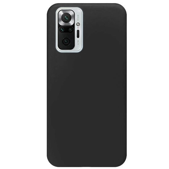 Xiaomi Redmi Note 10 Pro Case Lemontti Silicon Silky Black