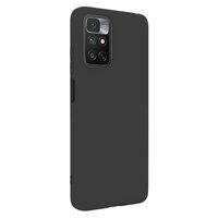 Husa Xiaomi Redmi Note 11 4G Lemontti Silicon Silky Negru