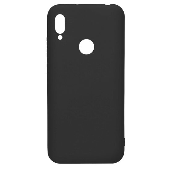 Huawei Y6s 2019 Case Lemontti Silicon Silky Black