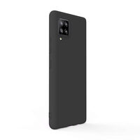 Husa Samsung Galaxy A42 Lemontti Silicon Soft Slim Black