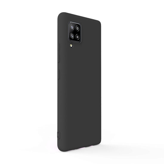 Case Samsung Galaxy A42 Lemontti Silicon Soft Slim Black