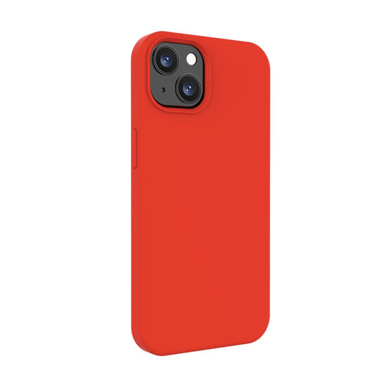 iPhone 13 case Lemontti Liquid Silicon Red