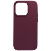 Case iPhone 14 Pro Lemontti Liquid Silicon MagCharge Red